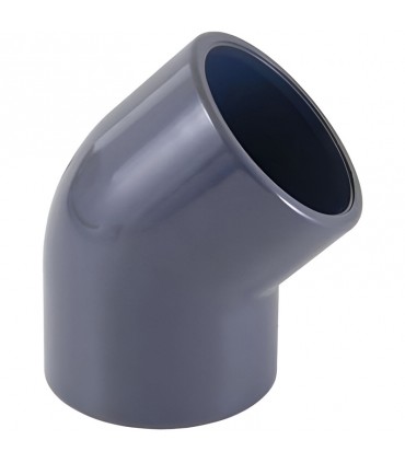 Codo 45º PVC 63mm