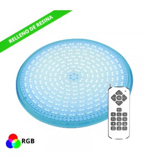 Lámpara LED PAR56 SLIM RGB Relleno de resina