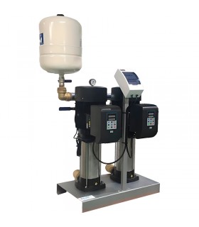 Grupo Presión Doble Automático Con Variador 2x1,5 C.V Trifásico